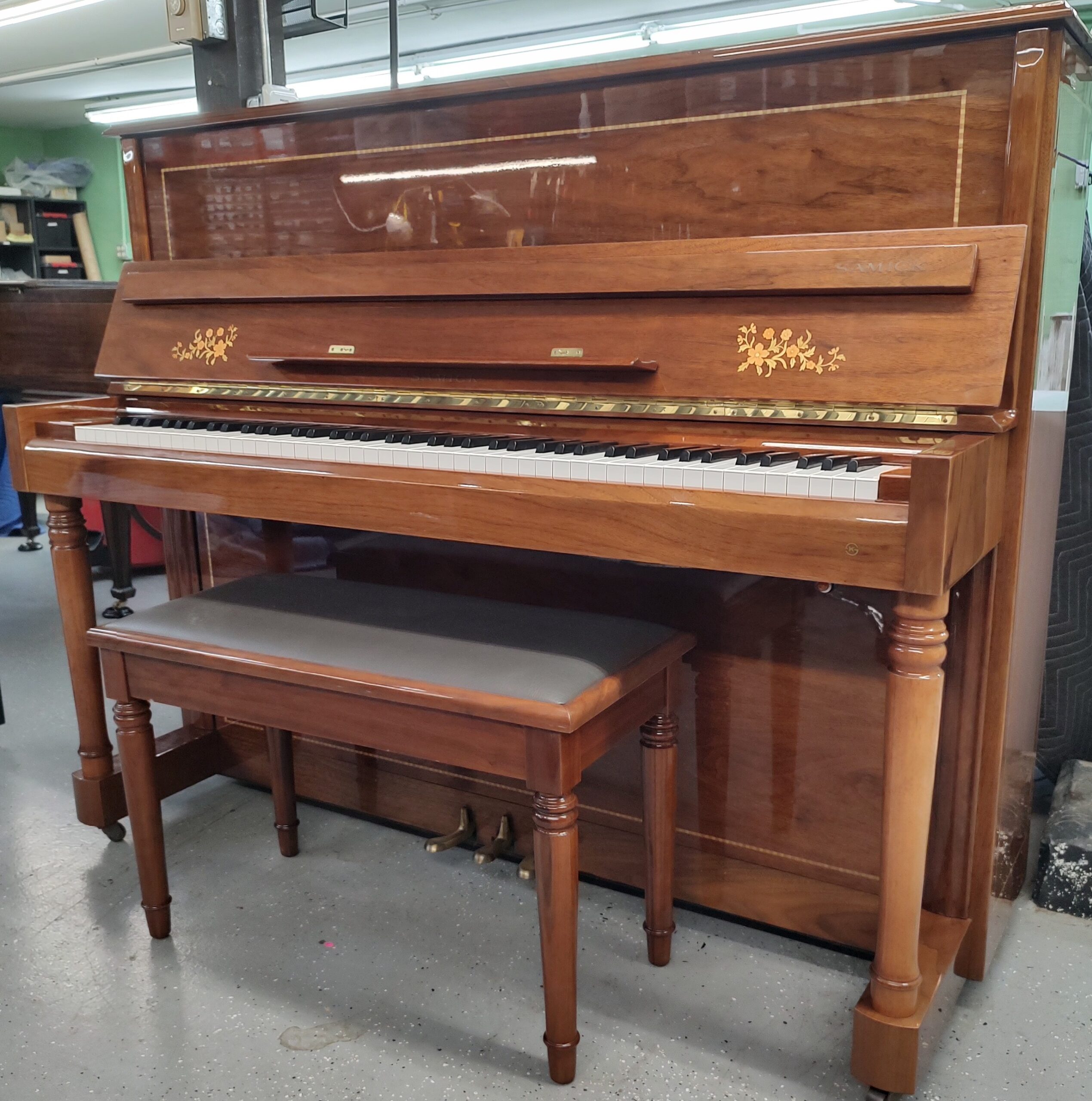 Samick upright online piano models