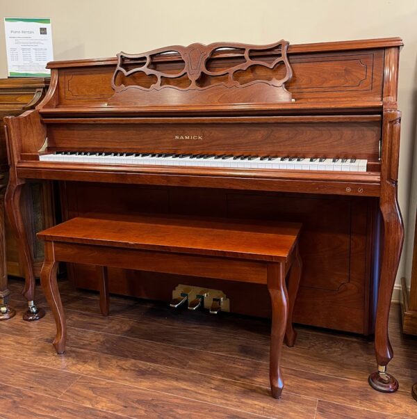 1990 Samick console piano