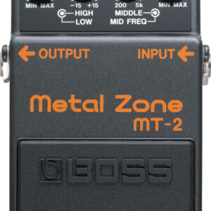 Boss MT-2 Metal Zone guitar pedal